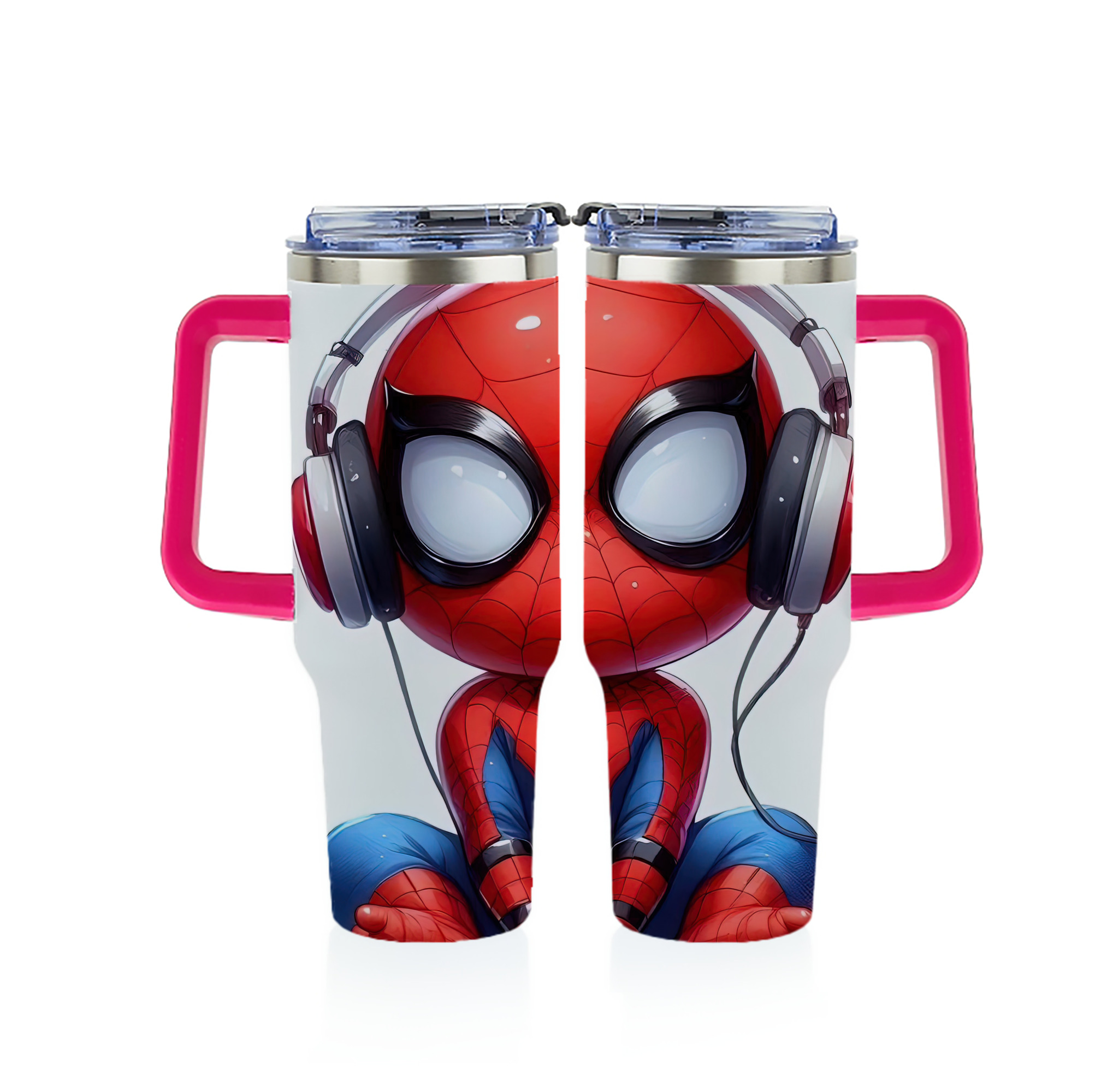 Spider Man スパイダーマン 1200ｍLフルプリント車用タンブラー